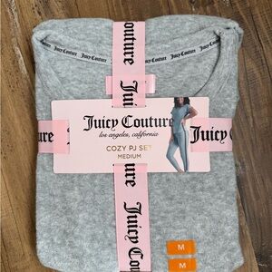 Juicy Couture Gray Cozy PJ Set